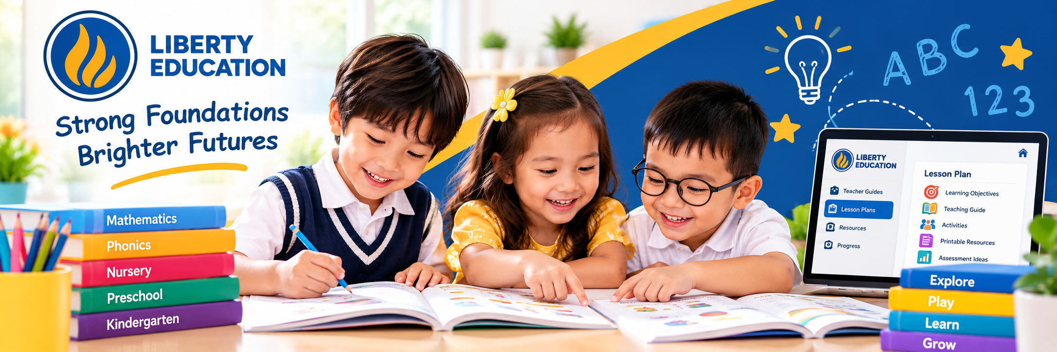 Liberty Education Preschool curriculum for schools and homeschooling